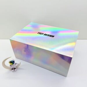 High-end metallic gift box