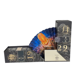 Display box for high-end hinged device